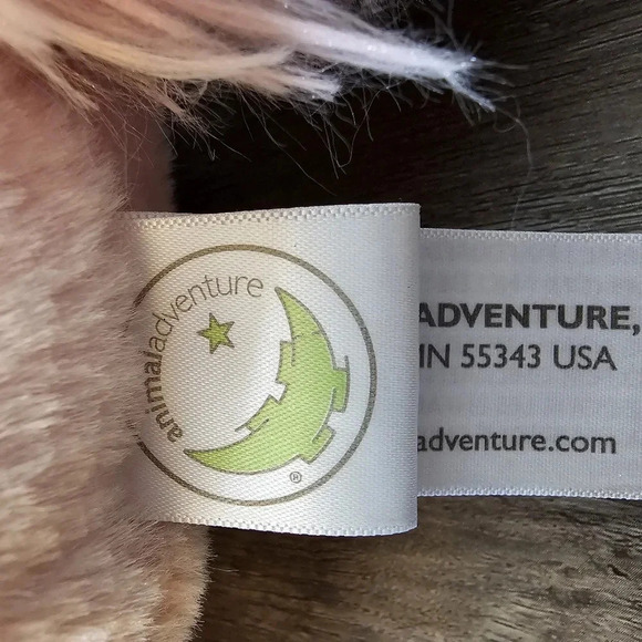 Animal‎ Adventure Pink Unicorn Pink Mane  Plush Stuffed Animal Toy - Picture 4 of 5